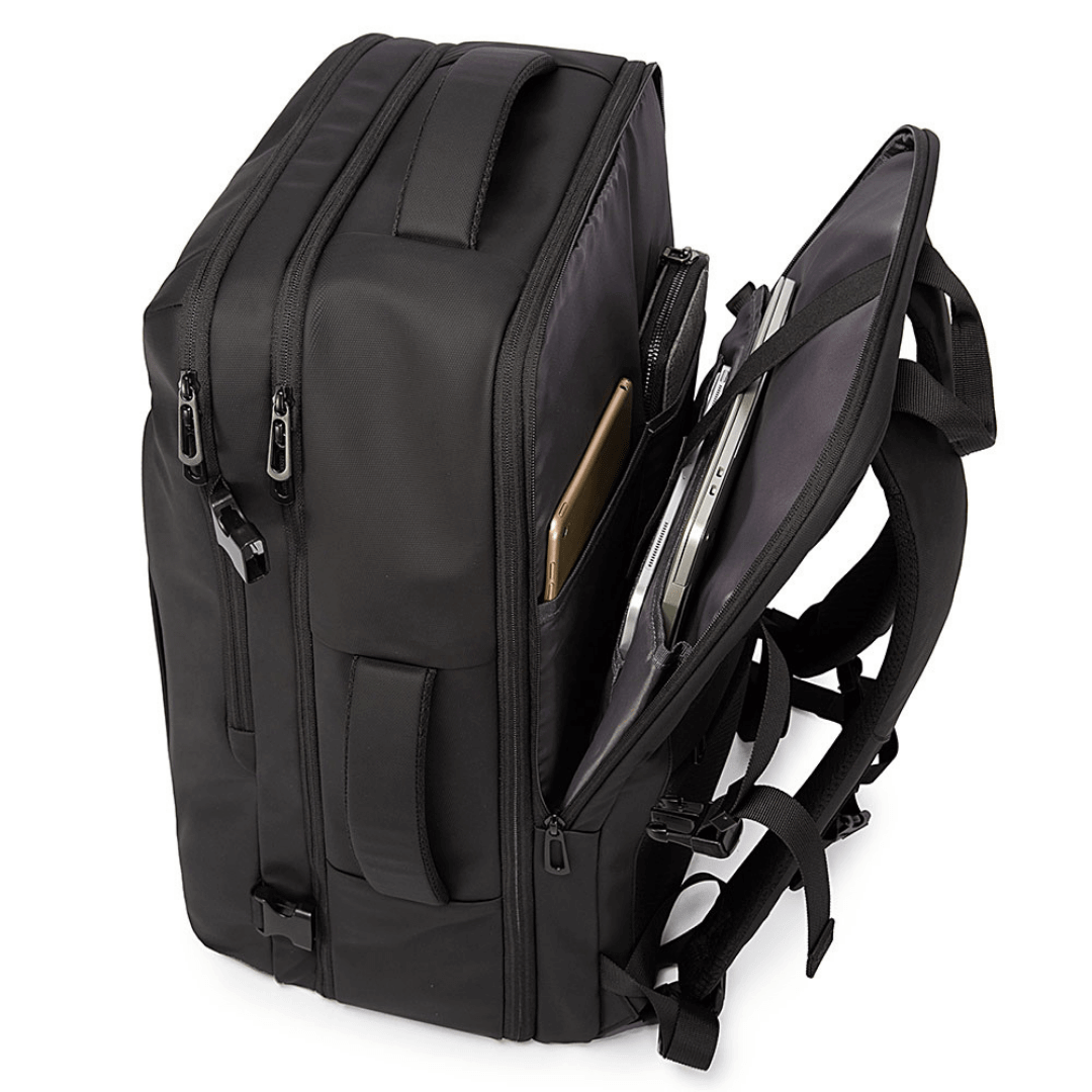 High Volumen Rucksack schwarz Laptopfach