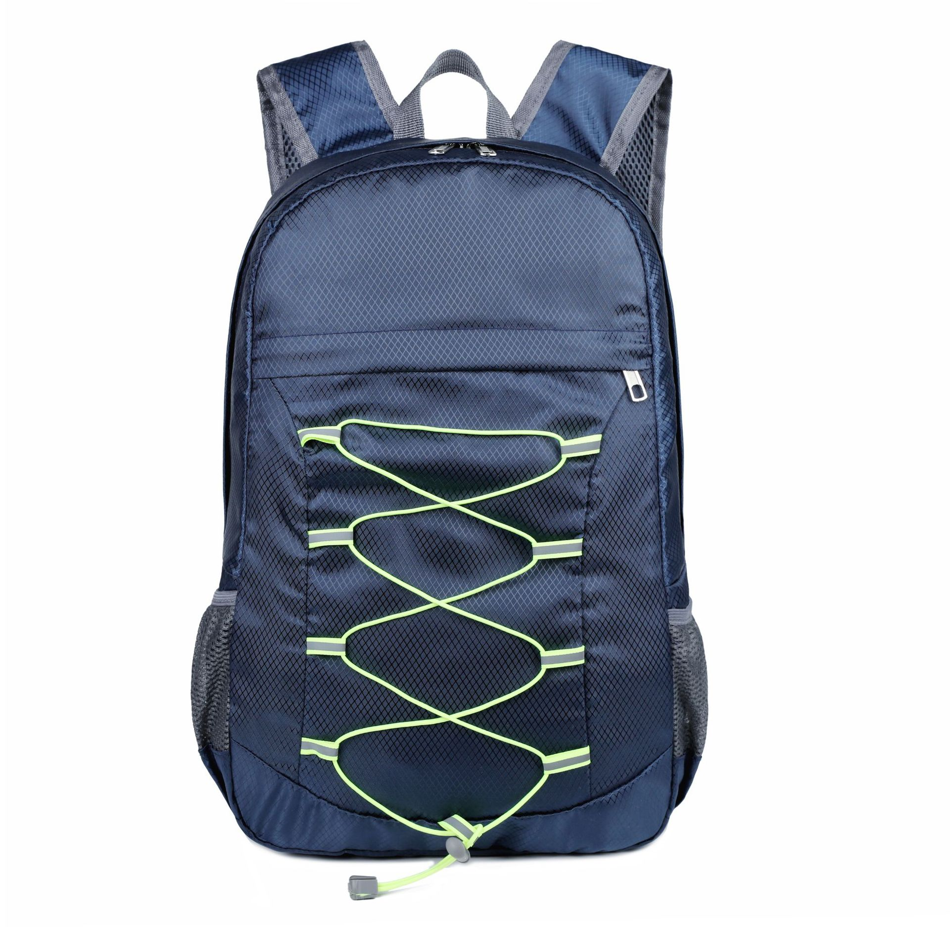 Faltbarer Rucksack Leichtgewicht wasserabweisend blau